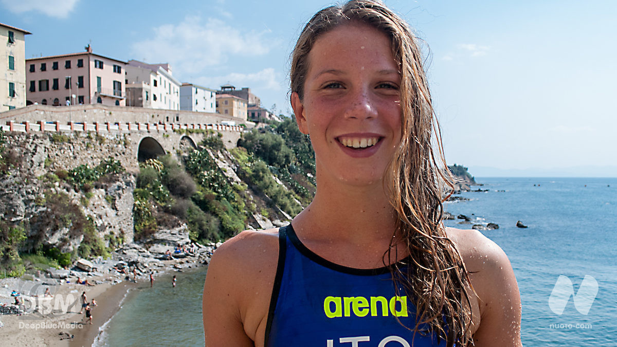 Eurojunior acque libere, day 2: argento per Giulia Salin