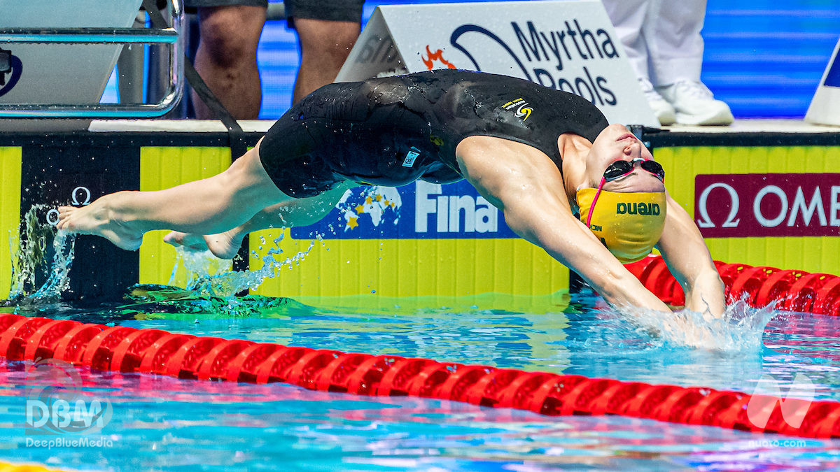 Scopri di più sull'articolo Australian Swimming Trials. D2. Quasi WR per Kaylee McKeown: 100 dorso (57.50)