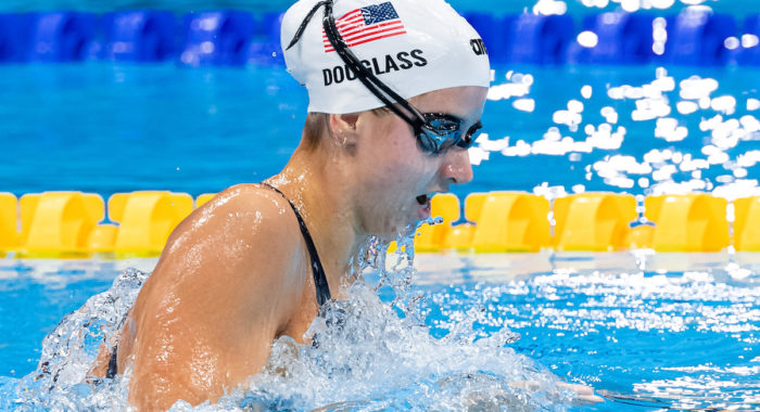 USA. Conclusa la TYR Pro Swim Series. D4. Kate Douglass: 200 rana (2.19.89). Hubert Kos: 100 dorso (53.08 RN). Fallon vince i 200 rana su Marchand.