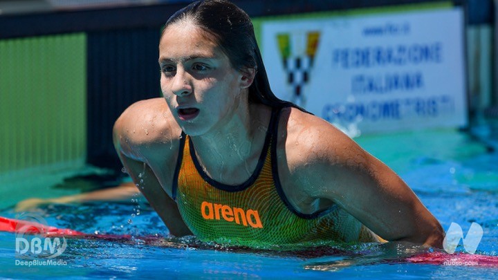 Eurojunior. 800 stile libero: Merve Tuncel (TUR) 8.28.03, Record dei Campionati