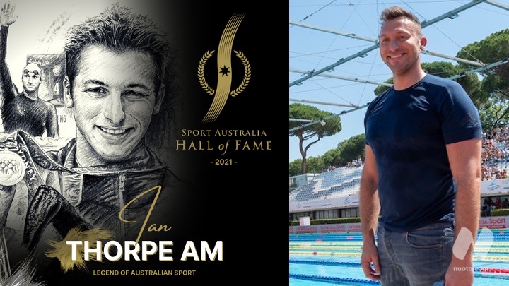 Ian Thorpe è leggenda. Il riconoscimento di Sport Australia Hall of Fame