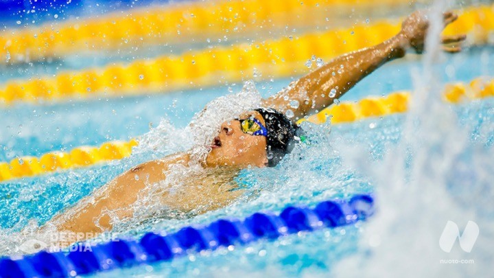 Kazan. Batterie Day 1. I risultati degli azzurri. Michele Lamberti RI 50 dorso (22.91).