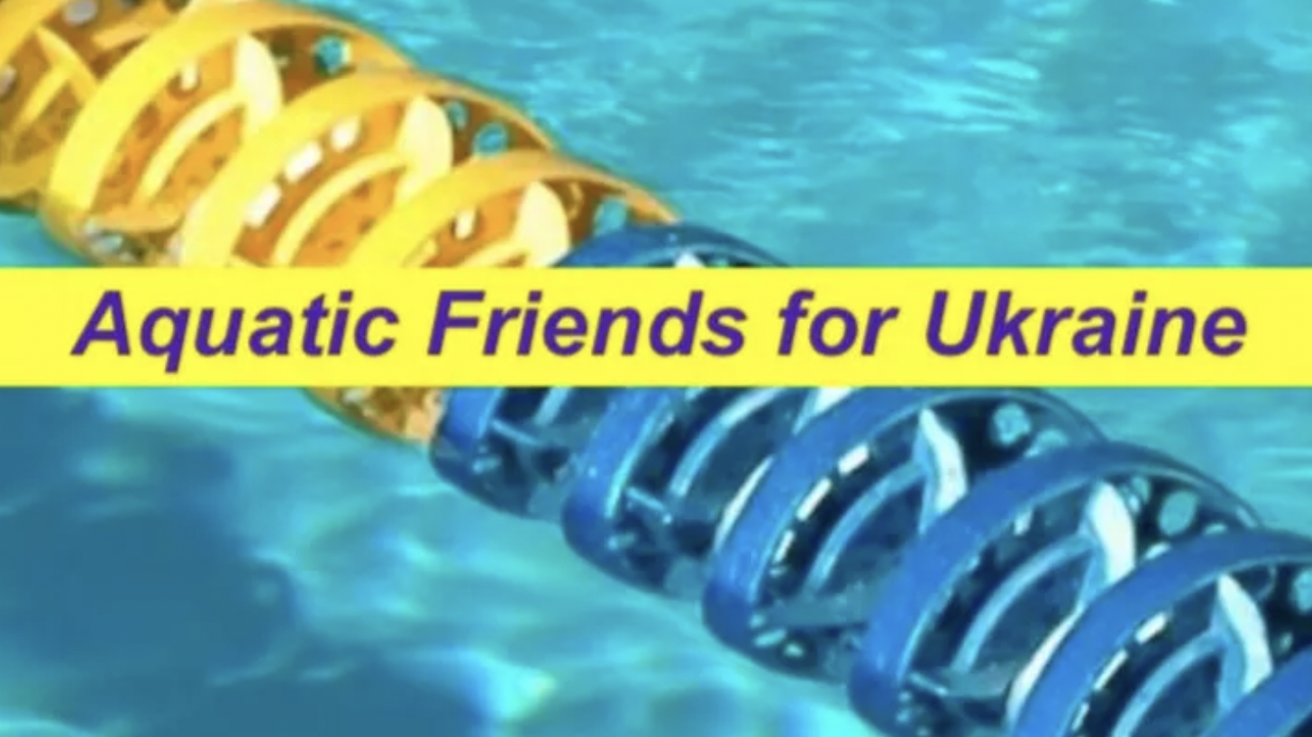 La comunità acquatica del nuoto italiano in aiuto del popolo ucraino. Raccolta fondi.
