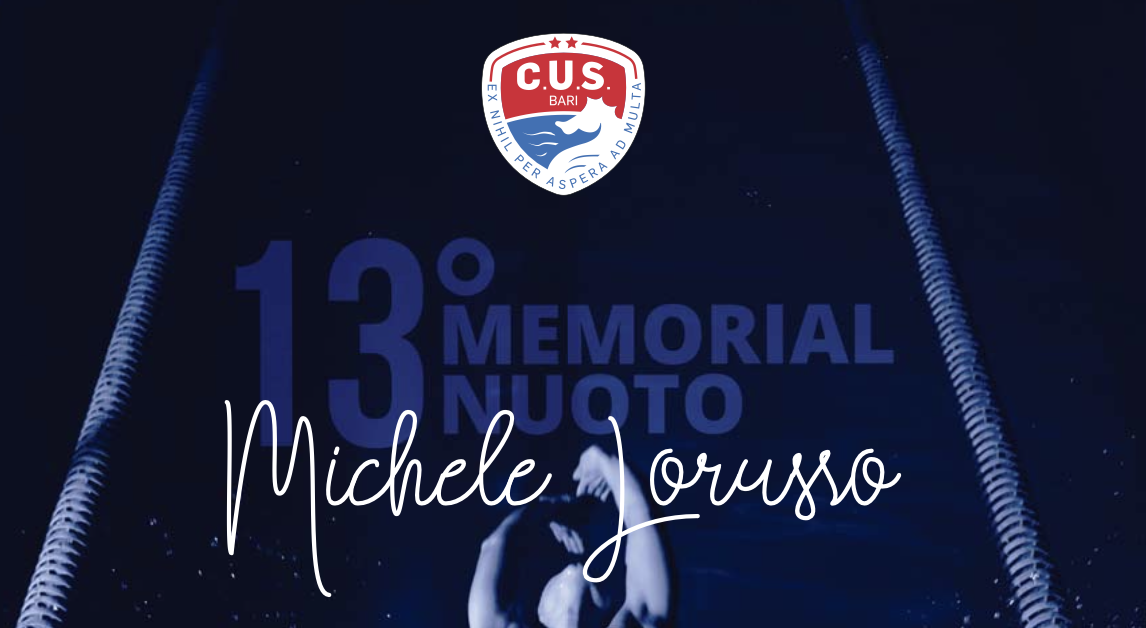 13° Memorial Nuoto Michele Lorusso. La Start List