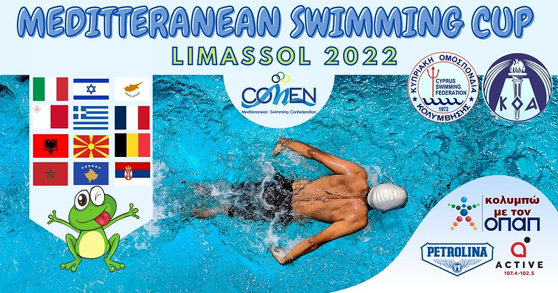Coppa Comen – Mediterranean Swimming Cup. Start List, Live Streaming, Foto e Pagina risultati