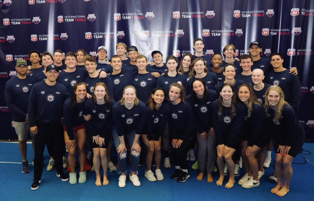 The United States in Budapest with 41 athletes