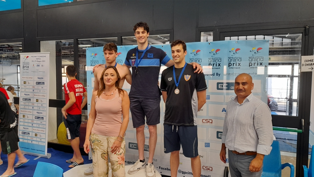 Concluso il Grand Prix Città di Napoli. 100 rana uomini: Nicolò Martinenghi (59.53)