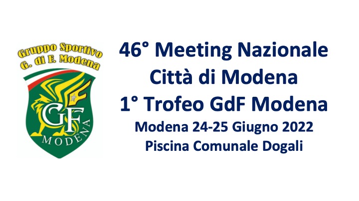 Scopri di più sull'articolo 46° Meeting Città di Modena