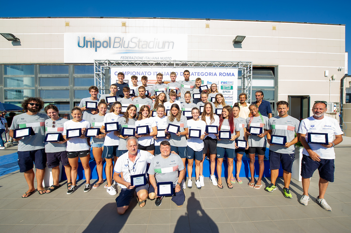 Premiati atleti e staff tecnico dei Campionati Europei Juniores