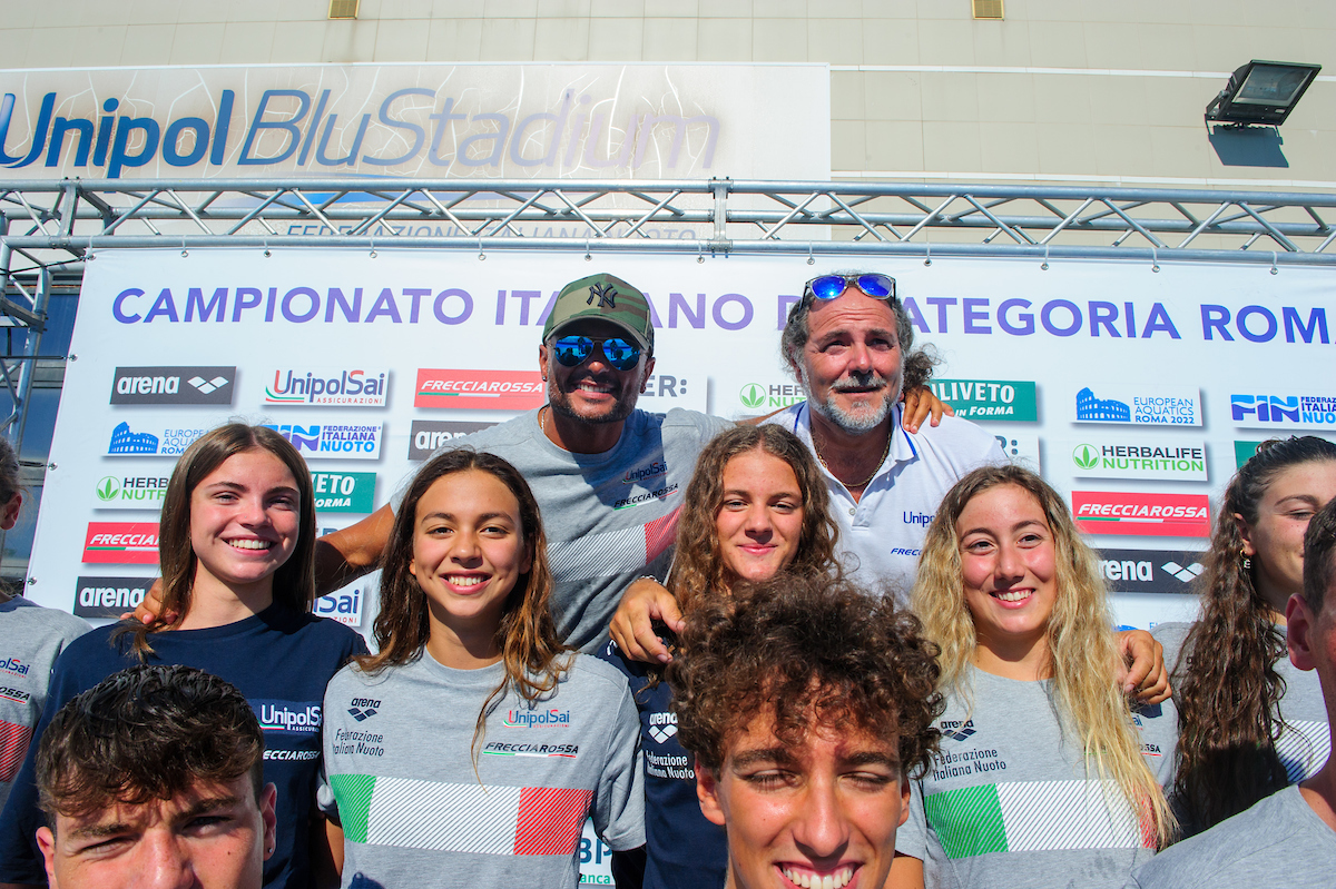 Scopri di più sull'articolo Premiata la nazionale juniores degli Europei in acque libere di Setubal.