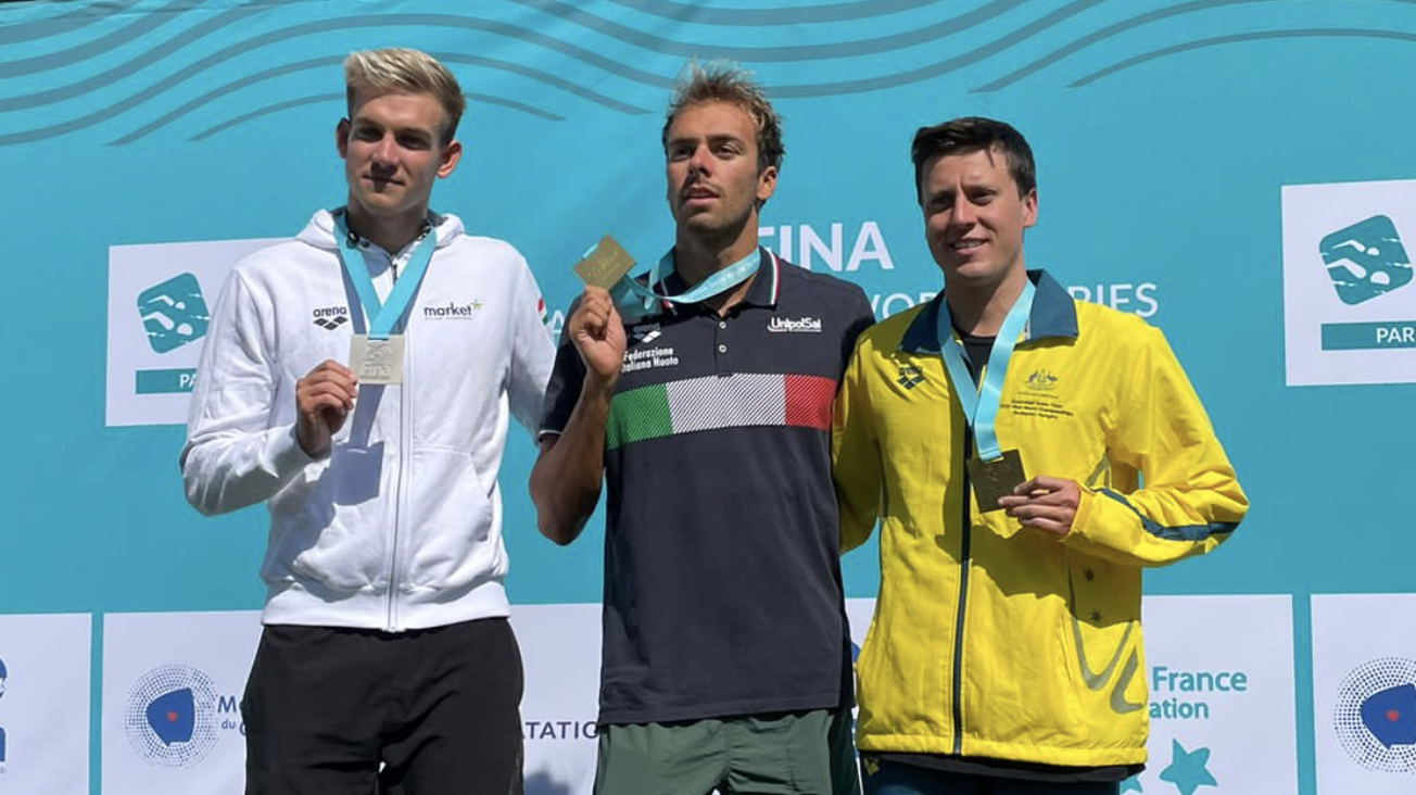 Scopri di più sull'articolo FINA Marathon Swim World Series. Gregorio Paltrinieri d’Oro anche a Parigi. Ginevra Taddeucci sul podio per il bronzo.
