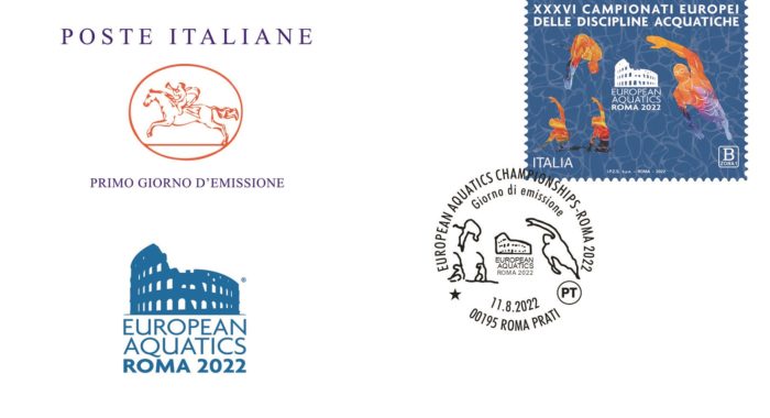 Il francobollo per l'Europeo di Roma