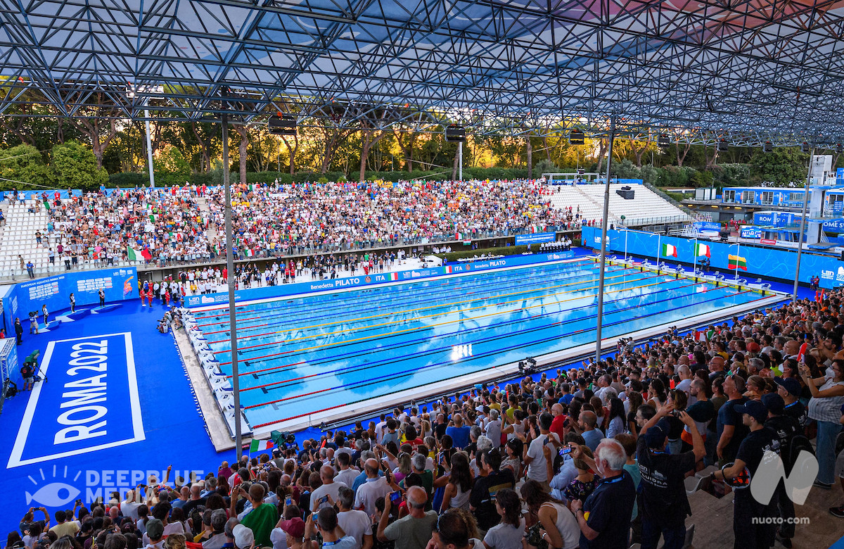 La più bella gara dell’anno nella più bella piscina del mondo.