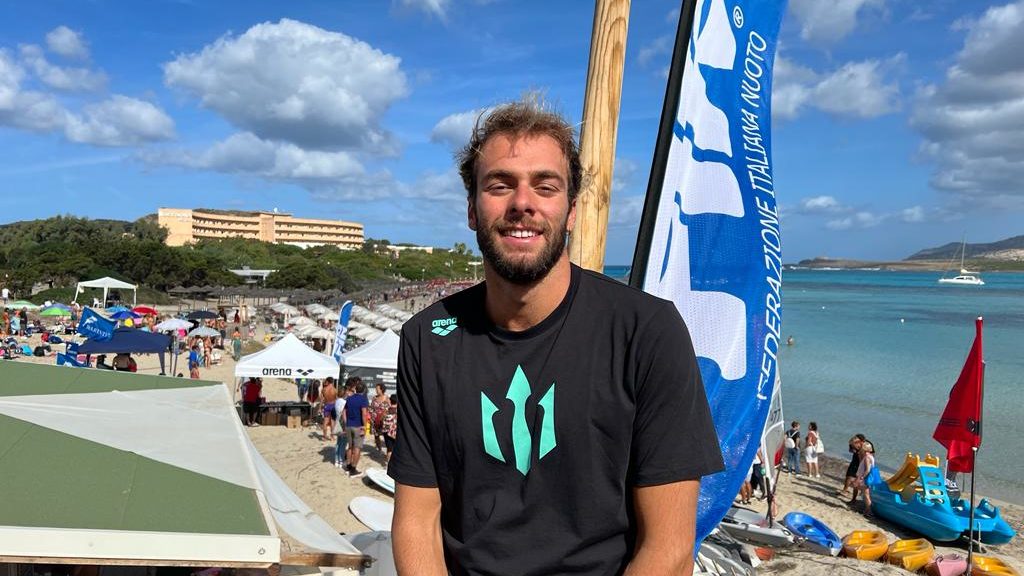 Gregorio Paltrinieri in esclusiva per Nuotopuntocom, DTW Race Sardegna, Freedom in water [video]