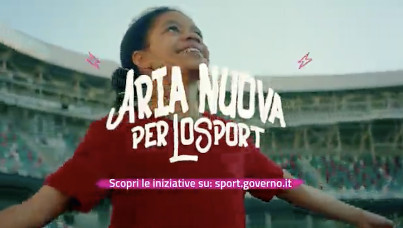 Scopri di più sull'articolo – Aria nuova per lo sport –   La campagna di comunicazione del Dipartimento per lo sport