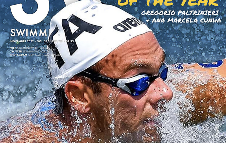 Scopri di più sull'articolo Gregorio Paltrinieri in copertina su The Swimming World (SW)