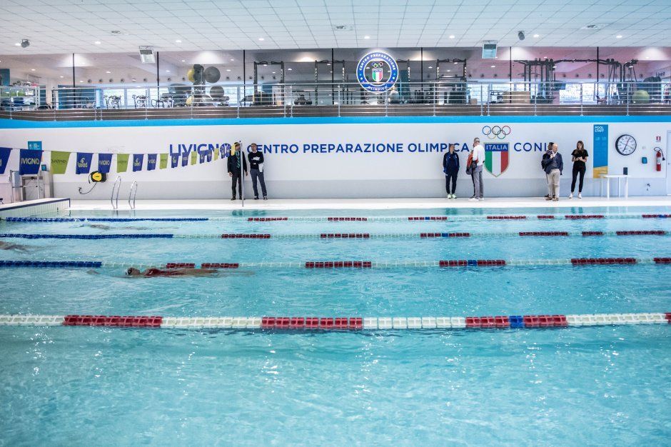 Azzurri in altura a Livigno nel mese di gennaio