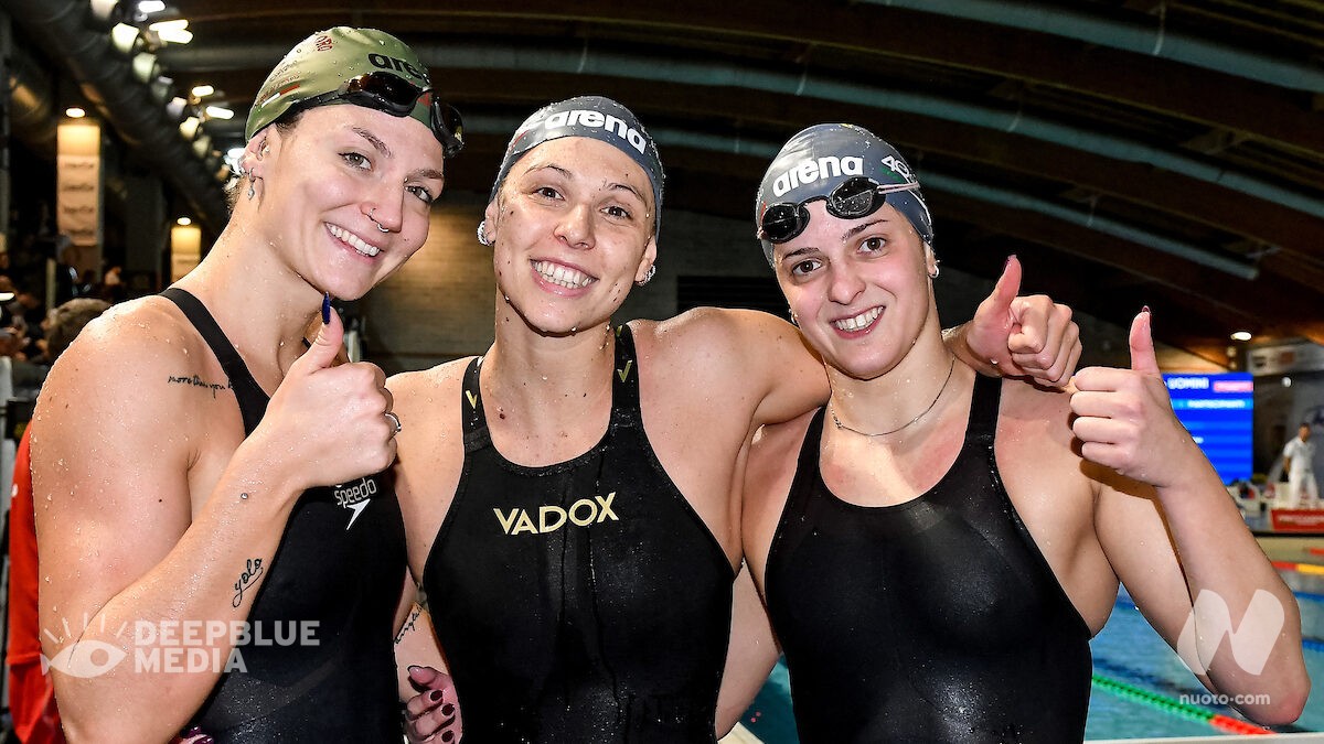 Assoluti Invernali. Giorno 1 PM Tutti i podi.