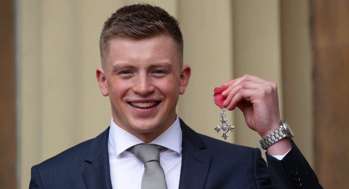 Adam peaty OBE