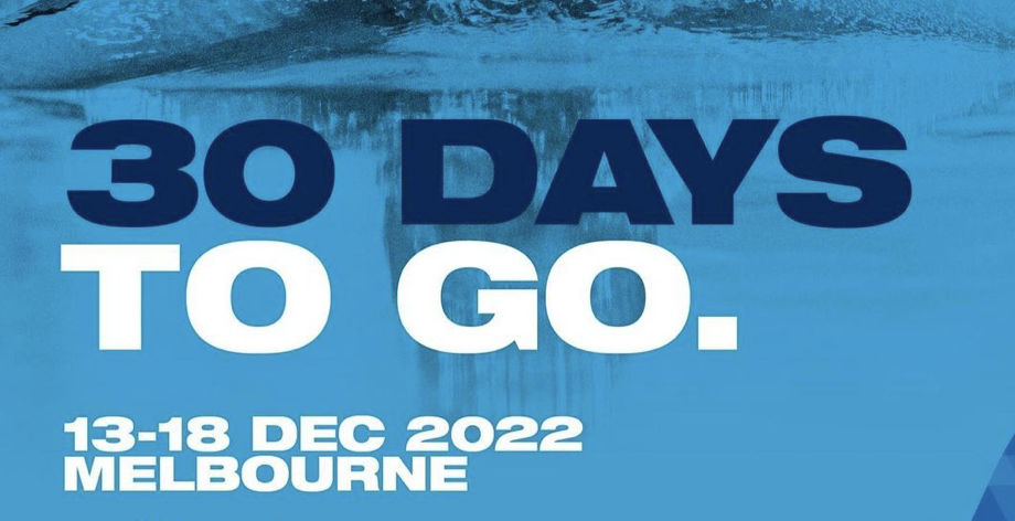 Scopri di più sull'articolo 30 giorni ai XVI Campionati del Mondo in vasca corta di Melbourne
