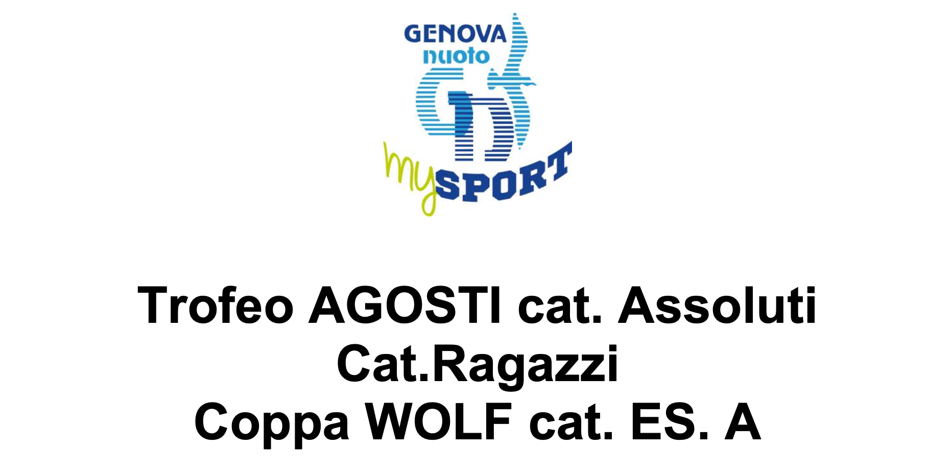 Scopri di più sull'articolo Trofeo Agosti – Coppa Wolf