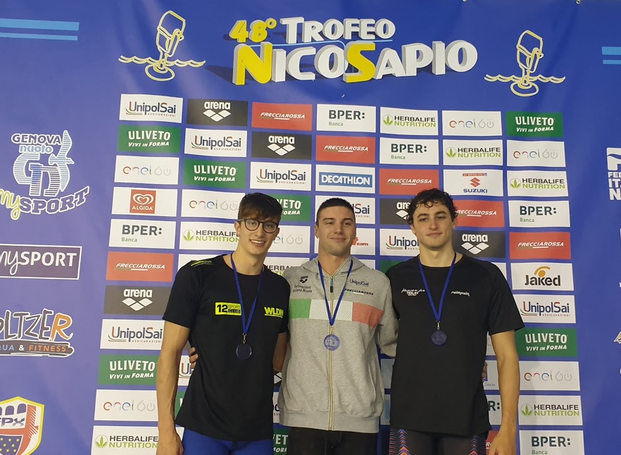 48° Trofeo Nico Sapio. Giorno 1. RI 200 dorso per Lorenzo Mora (1.48.72)