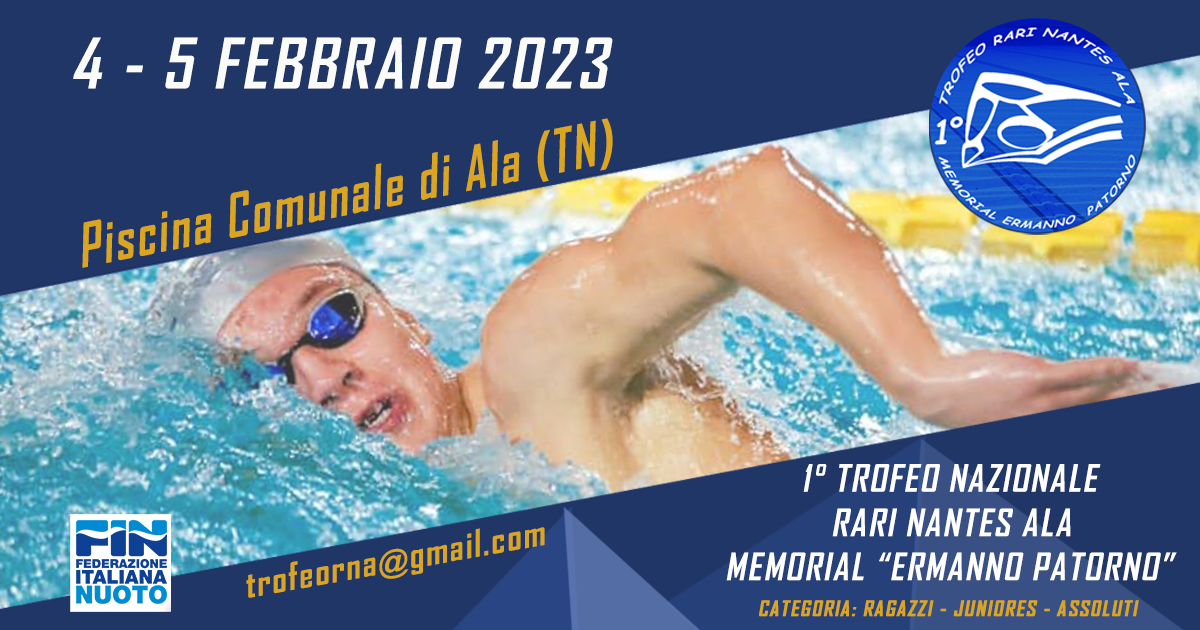 Scopri di più sull'articolo 1° Trofeo Rari Nantes Ala – Memorial Ermanno Patorno