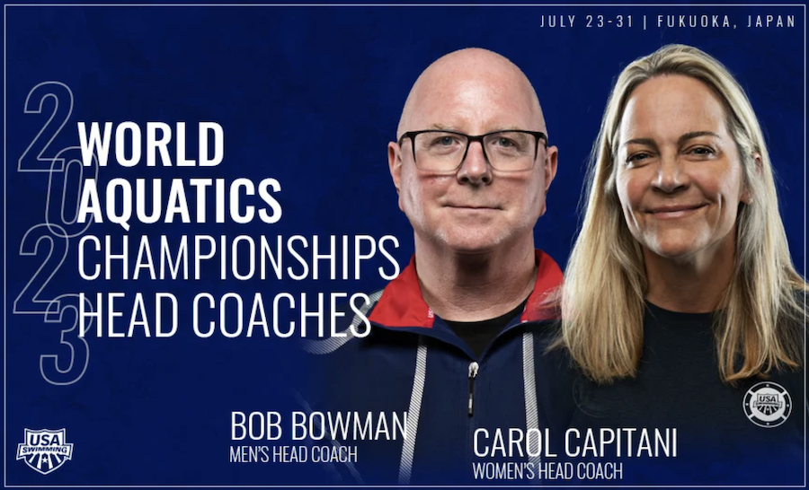 Scopri di più sull'articolo Bob Bowman e Carol Capitani head coach del team USA per Fukuoka