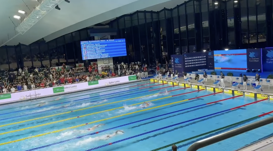 Thomas Ceccon dall’Euro Meet di Lussemburgo. (VIDEO)