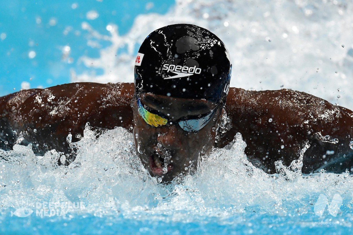 Scopri di più sull'articolo Trials Canada. DAY 2.  Joshua Liendo: 100 farfalla (50.36) RN. Maggie MacNeil: 100 farfalla (56.54).