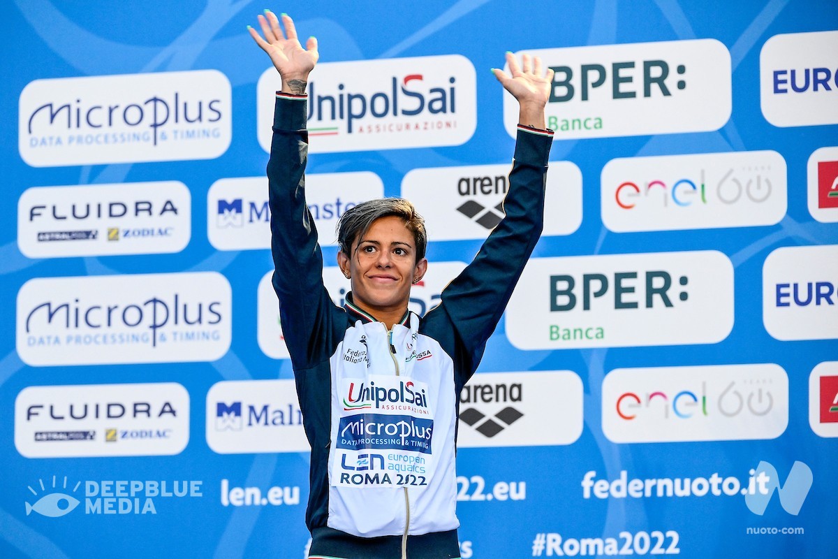 Il saluto di Martina Caramignoli al mondo delle competizioni.