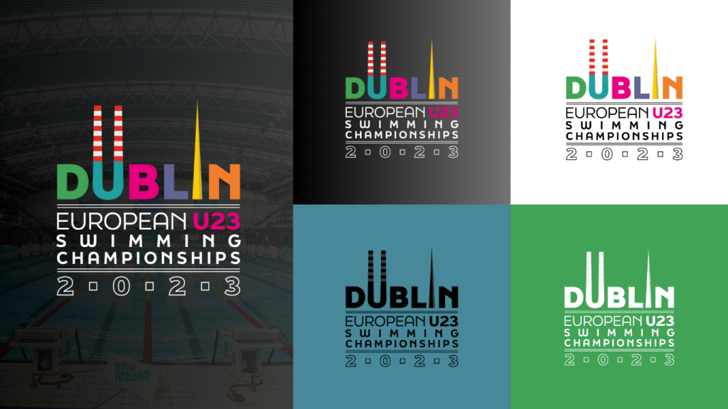 LEN. Il logo ufficiale dei Campionati Europei U23 di Dublino
