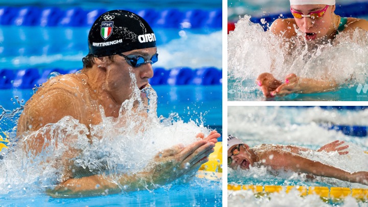 Scopri di più sull'articolo Mare Nostrum Monaco. DAY 2. Azzurri tre volte d’Oro. Martinenghi e Angiolini vincono nella rana, Ceccon d’argento nei 50 farfalla. Sjostroem: 50 farfalla (24.89), 50 stile libero (23.90). Haughey: 100 stile libero (52.88). Van Niekerk: 50 rana (29.75)