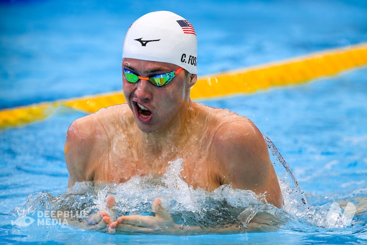 Scopri di più sull'articolo USA. National Championships. Day 3. Carson Foster: 400 misti (4.08.14). Kalisz 4.08.24. Torri Huske: 100 farfalla (56.18)