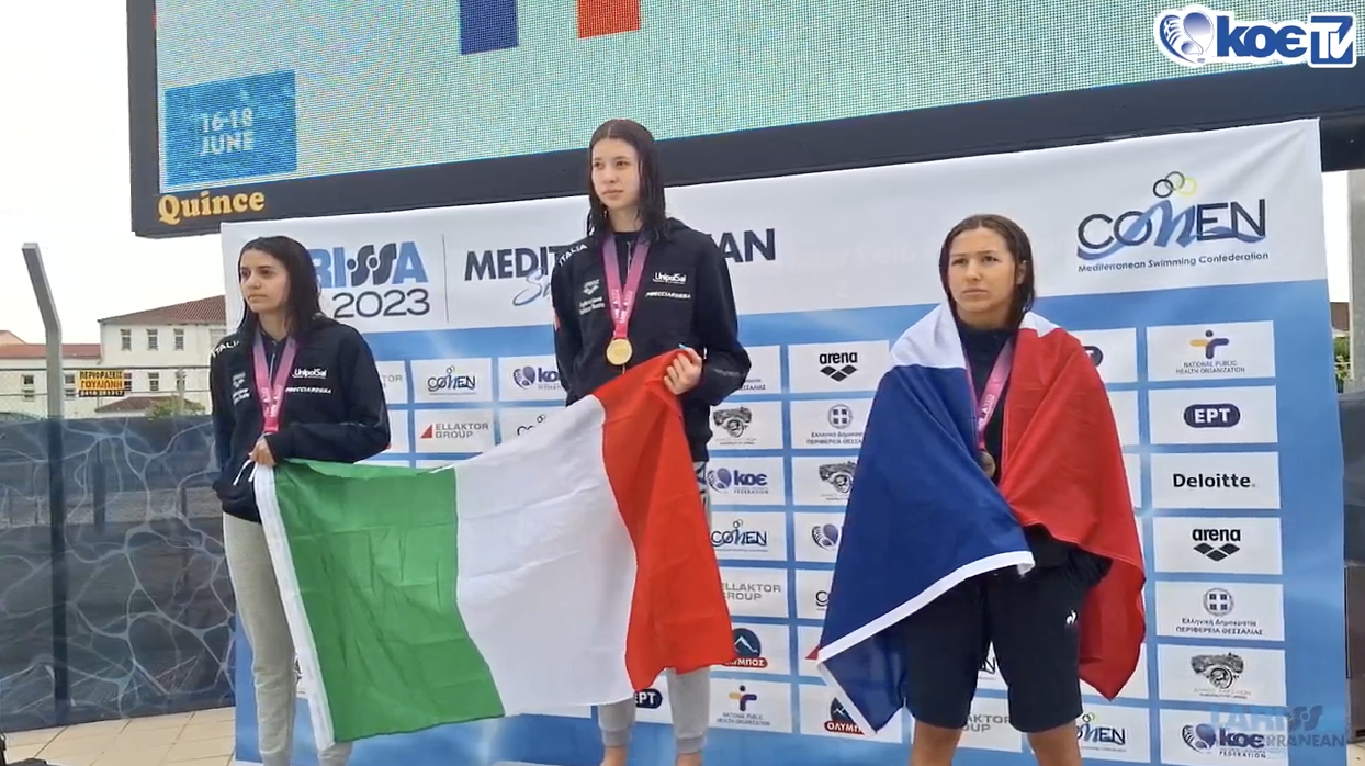 Scopri di più sull'articolo Coppa Comen • Mediterranean Swimming Cup 2023. Giorno 2. Italia prima nella classifica per nazioni.