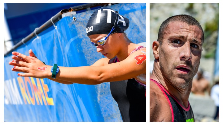 Scopri di più sull'articolo Open Water Piombino. Campionati Italiani. 5 km: Vincono Ciccarella e Sanzullo.