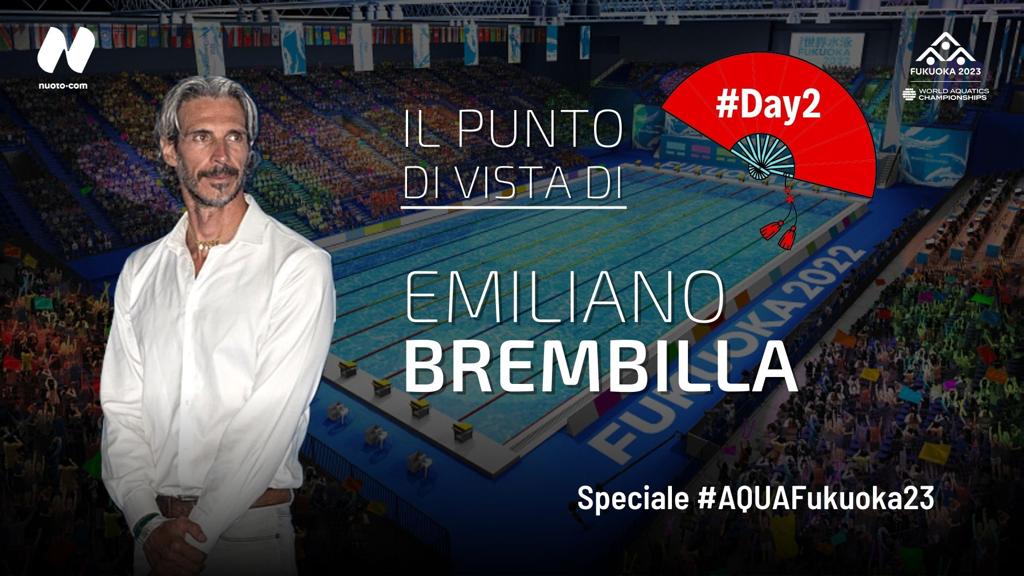 Scopri di più sull'articolo Mondiali. Giorno 2. Emiliano Brembilla: “Thomas sembrava una libellula sull’acqua …”