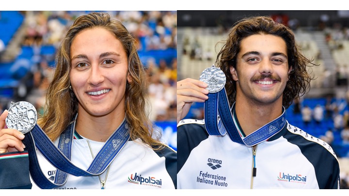 Scopri di più sull'articolo Fukuoka 2023. Giorno 3.  Simona Quadarella e Thomas Ceccon d’argento. Quinta medaglia per l’Italnuoto.