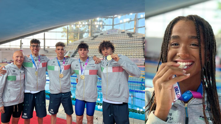 Scopri di più sull'articolo EuroJunior Belgrado. Day 5. 4×200 maschile d’ORO. Sara Curtis d’argento nei 100 stile libero. Lana Pudar: ERJ 200 farfalla (2.06.26)