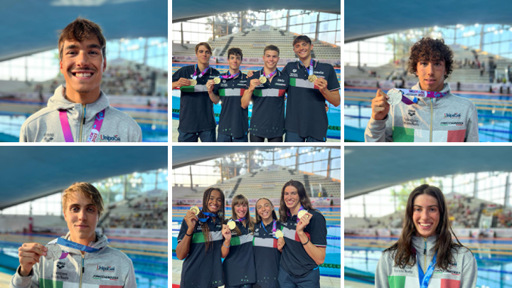 Scopri di più sull'articolo EuroJunior di Belgrado concluso. ITALIA DA 21 E LODE. Day 6. Staffette miste d’Oro. Passafaro, Ragaini e Bacico d’argento, Gorlier di bronzo. Petar Mitsin: 400 stile libero WRJ (3.44.31).