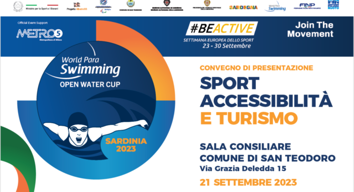 Sport Accessibilità e Turismo a San Teodoro: convegno e primo mondiale paralimpico in acque libere