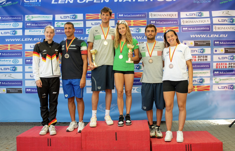 Scopri di più sull'articolo LEN Open Water Cup. Veles (Macedonia). Quattro azzurri sul podio.
