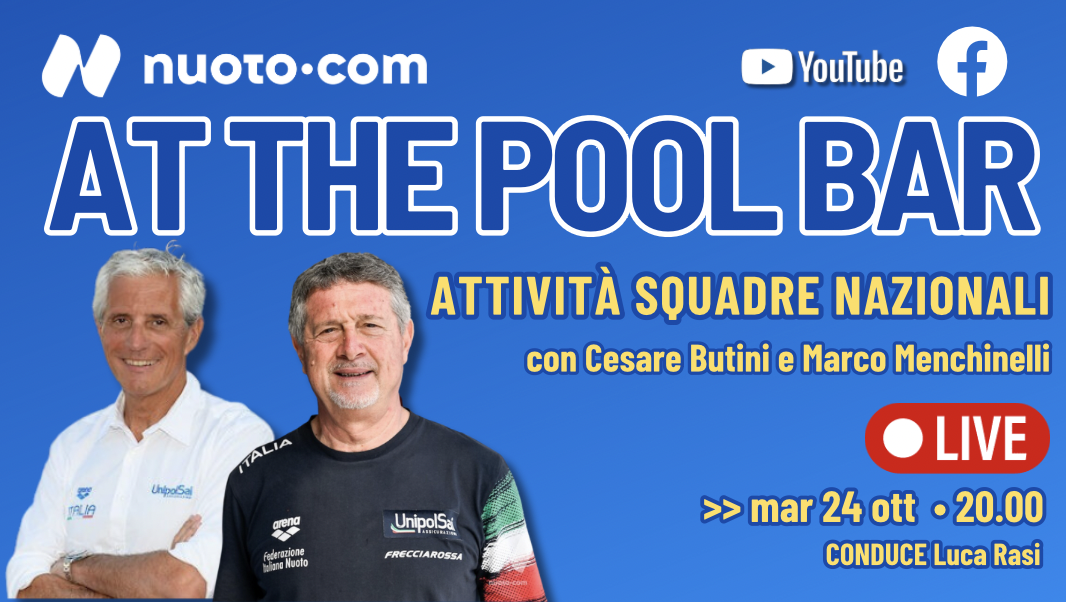 Scopri di più sull'articolo Torna “At The Pool Bar” con Cesare Butini e Marco Menchinelli.
