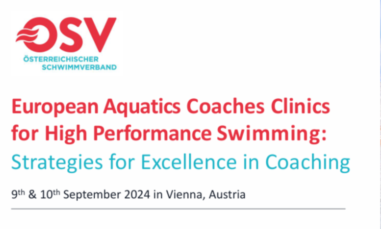 Scopri di più sull'articolo European Aquatics Coaches Clinics for High Performance Swimming
